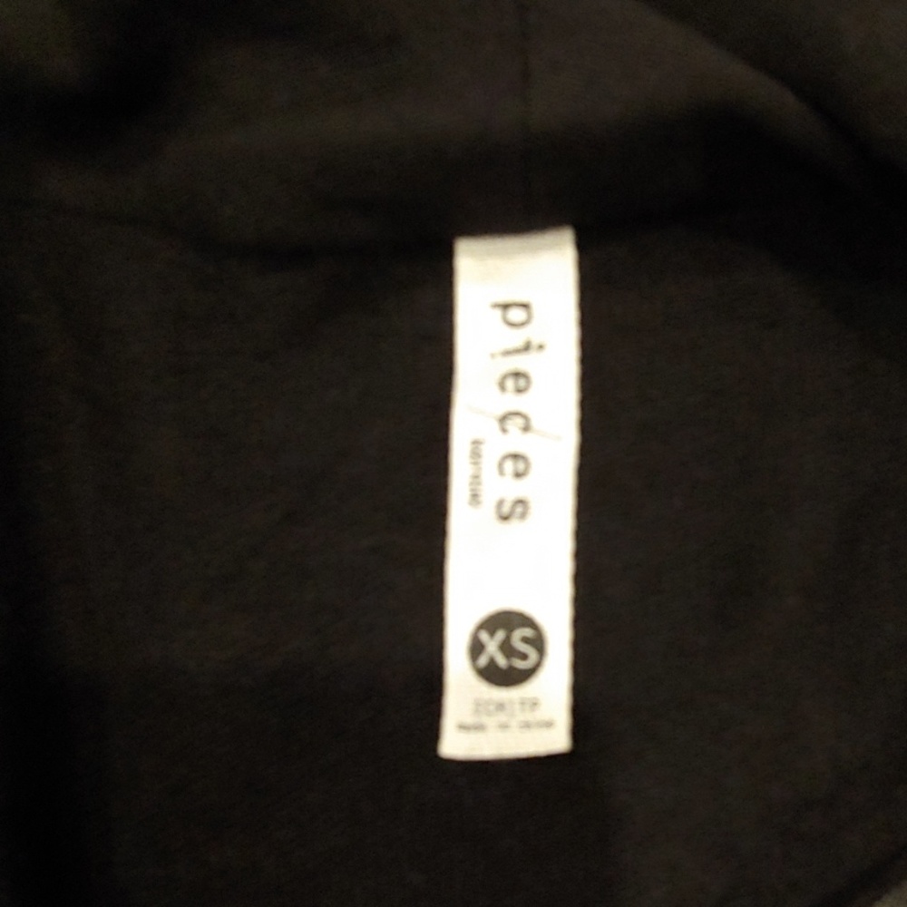 Kensie Pieces, Drape Black Sweater - Picture 4 of 4